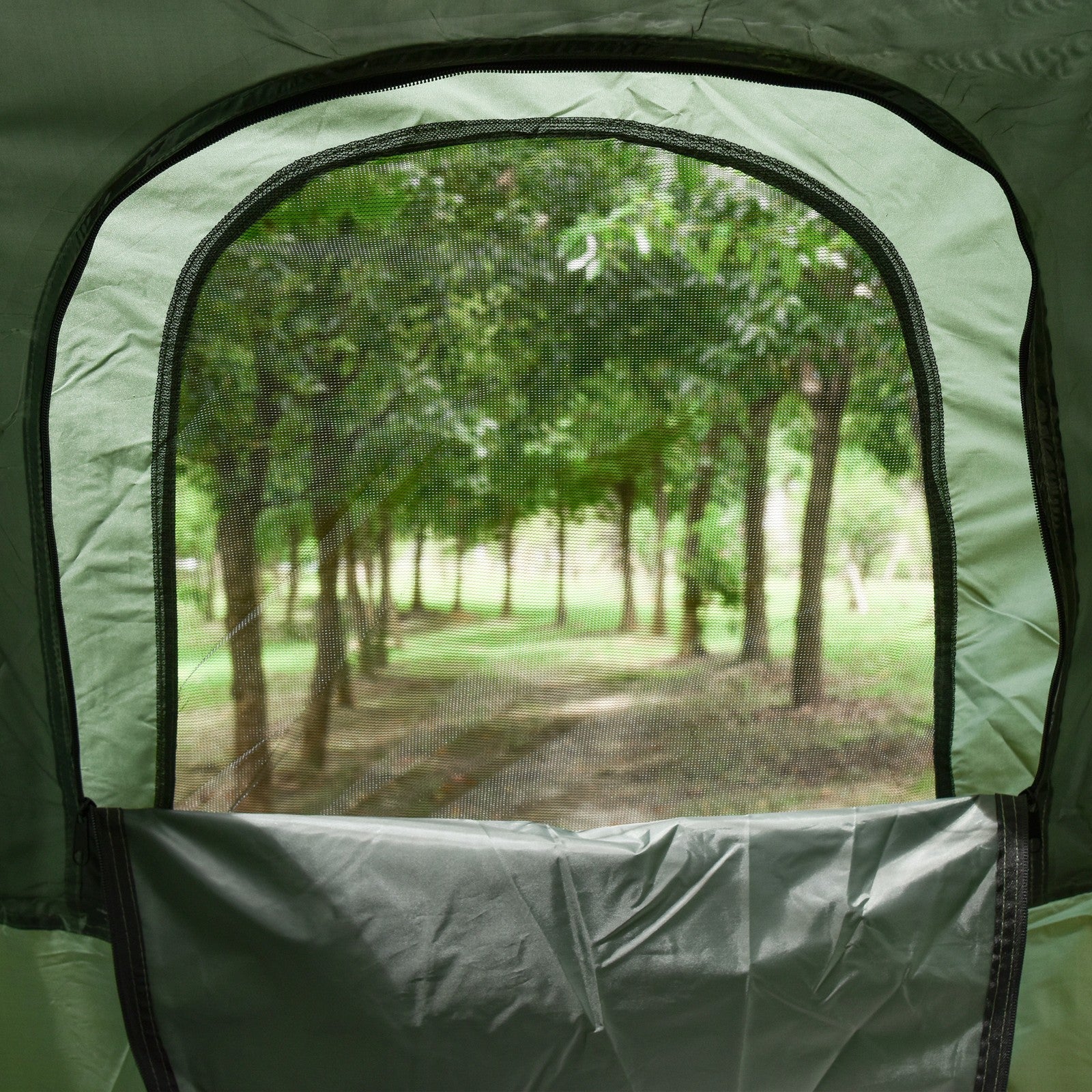 Backcountry Bunk-Elevated One Person Tent with Air Mattress & Sleeping Bag - Tanks Treasures