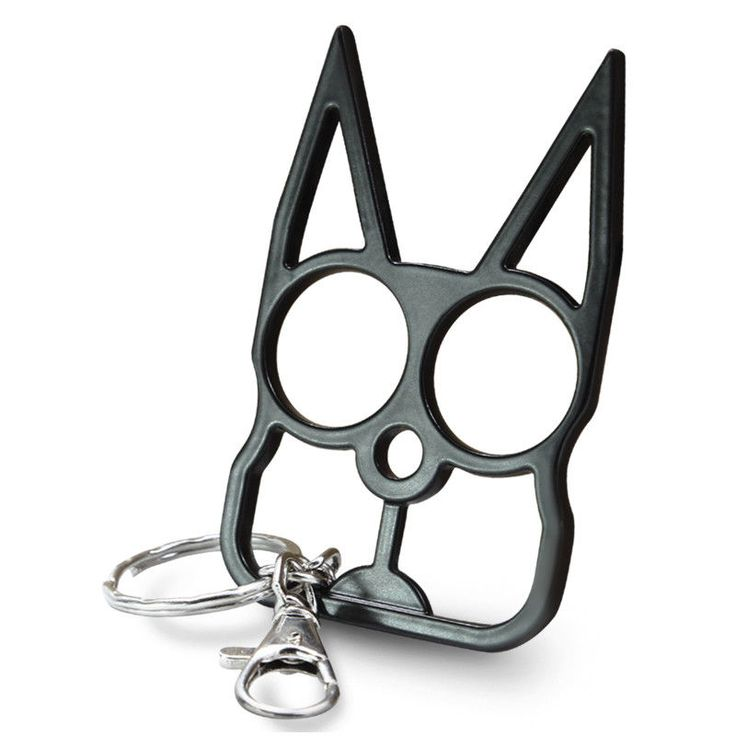 🦊 Foxy Head Self-Defense Keychain - Tanks Treasures