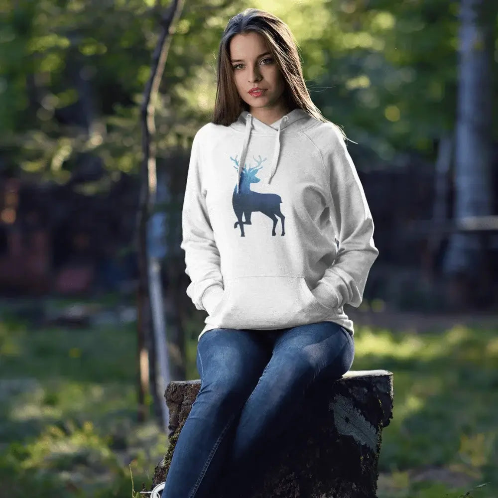 Deer Color 2 Women Hoodie - Tanks Treasures