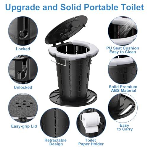 Tank’s Treasures Retractable Portable Toilet – The Throne You Deserve - Tanks Treasures