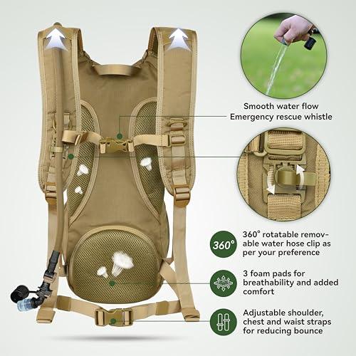 Tank’s Treasures Tactical Hydration Pack – Built to Haul & Hydrate - Tanks Treasures