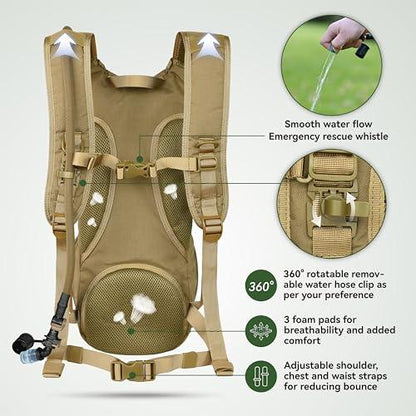 Tank’s Treasures Tactical Hydration Pack – Built to Haul & Hydrate - Tanks Treasures