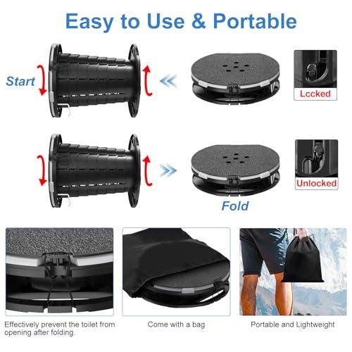 Tank’s Treasures Retractable Portable Toilet – The Throne You Deserve - Tanks Treasures