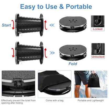 Tank’s Treasures Retractable Portable Toilet – The Throne You Deserve - Tanks Treasures