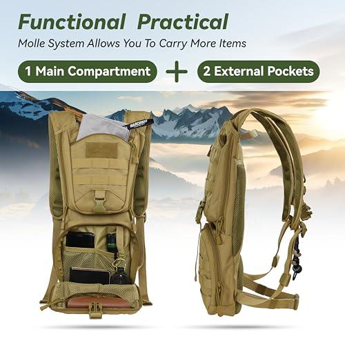 Tank’s Treasures Tactical Hydration Pack – Built to Haul & Hydrate - Tanks Treasures