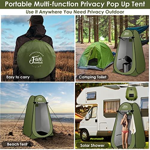 Tank’s Treasures Solar Shower Tent Kit – Clean Up Without Flashing the Forest - Tanks Treasures