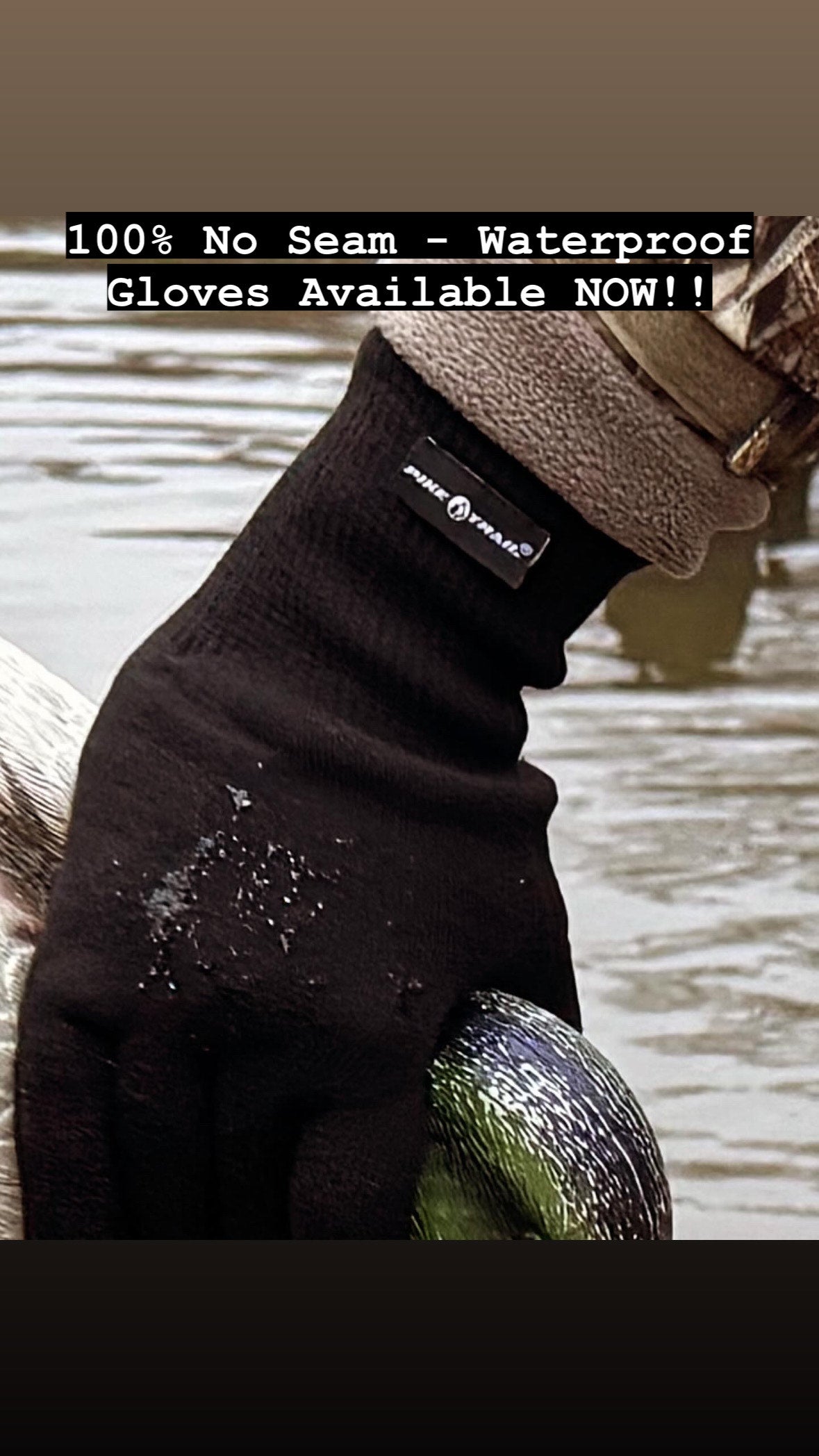 Pike Trail 100% Waterproof Seamless Gloves - Tanks Treasures