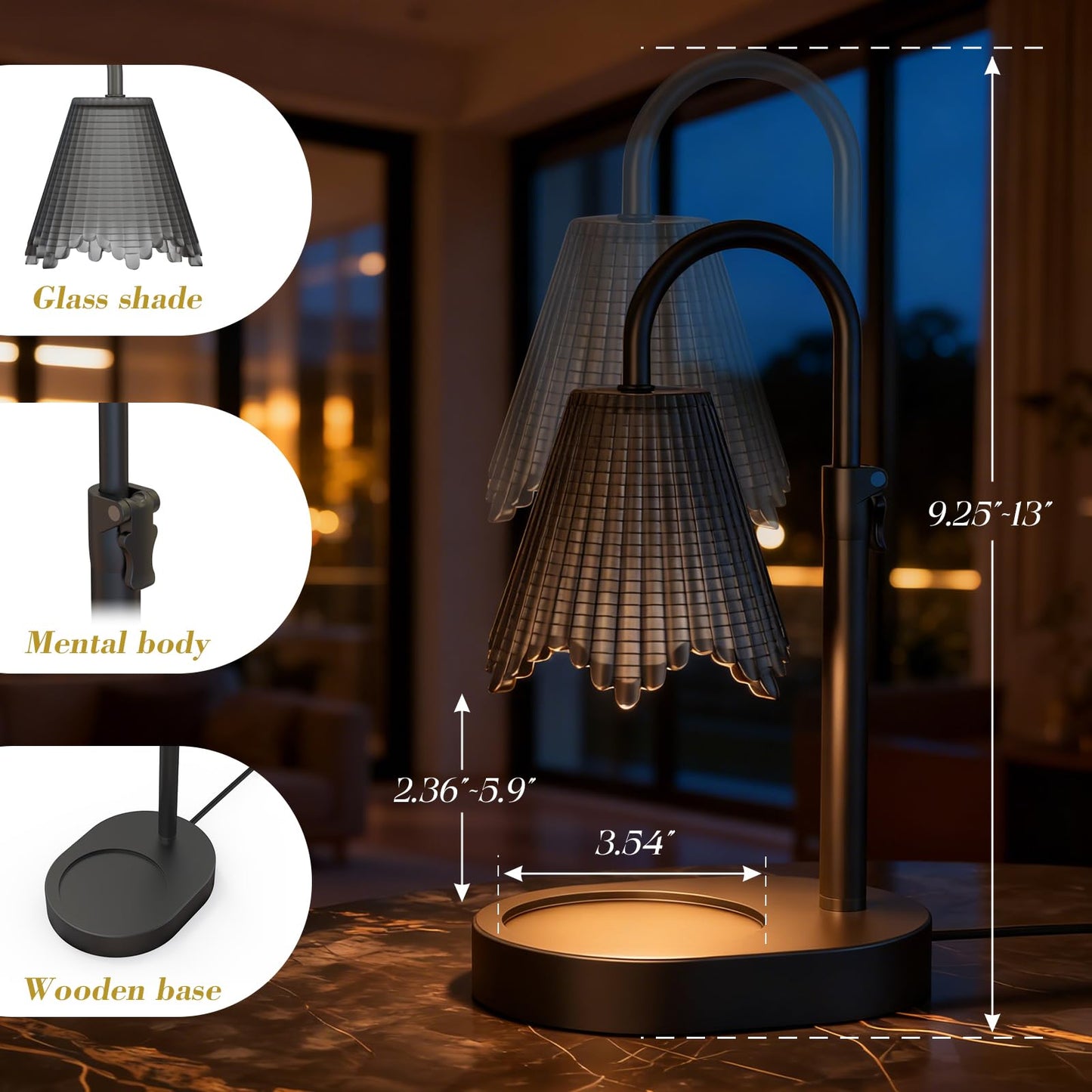 The Alchemist’s Essence Beacon | Flameless Candle Warmer