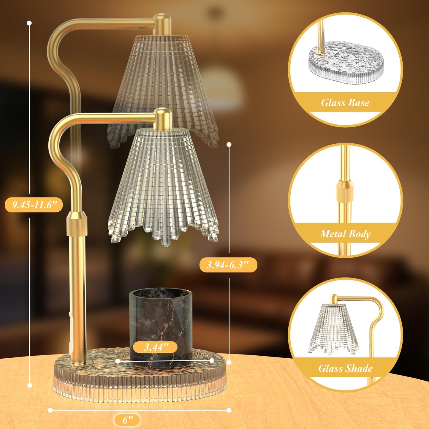 The Alchemist’s Essence Beacon | Flameless Candle Warmer