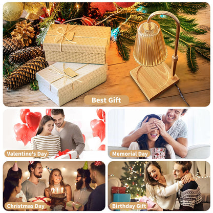 Amber Glow Arcane Candle Warmer