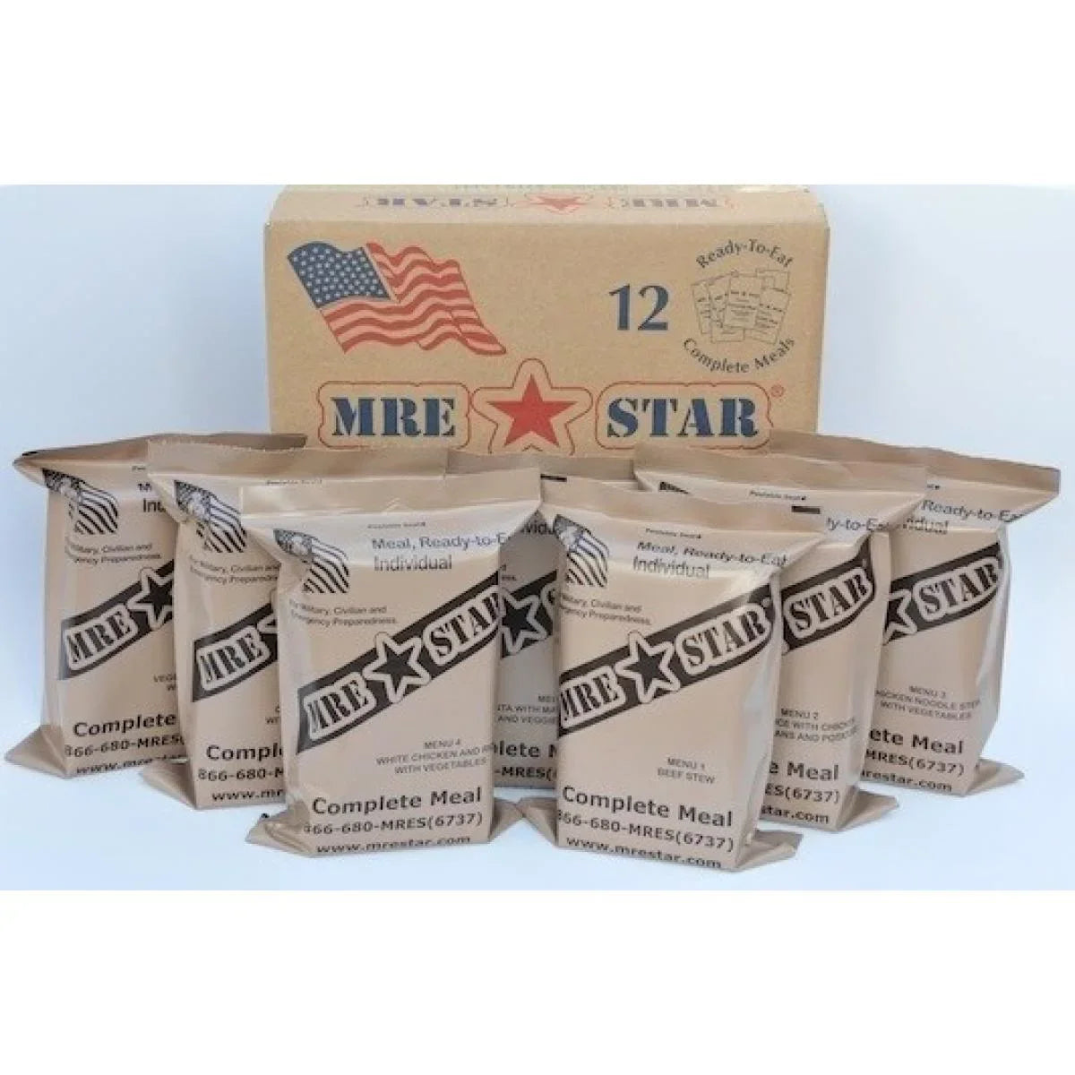 12 Meal Case – Built for Campsites, Crisis, & Chaos - Tanks Treasures