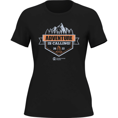 Adventure Is Calling T-Shirt for Women - Tanks Treasures