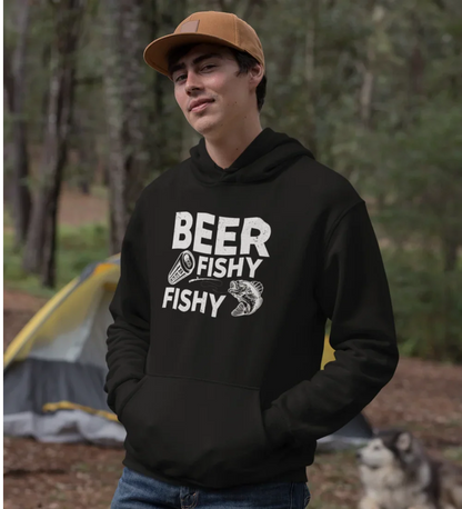 Beer Fishy Fishy Unisex Hoodie - Tanks Treasures