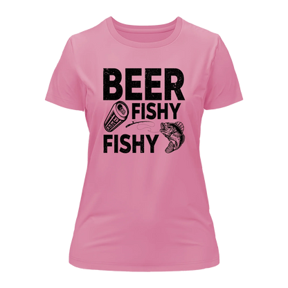 Beer Fishy Fishy T-Shirt for Women - Tanks Treasures