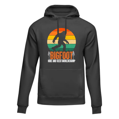 Bigfoot Hide And Seek Unisex Hoodie - Tanks Treasures