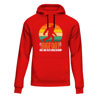 Bigfoot Hide And Seek Unisex Hoodie - Tanks Treasures