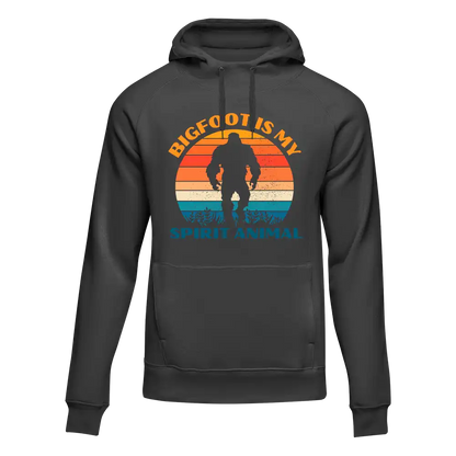 Bigfoot Is My Spirit Animal Unisex Hoodie - Tanks Treasures