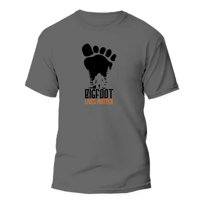 Bigfoot Lives Matter Man T-Shirt - Tanks Treasures