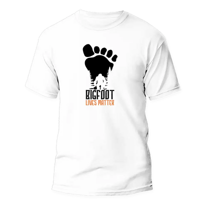 Bigfoot Lives Matter Man T-Shirt - Tanks Treasures