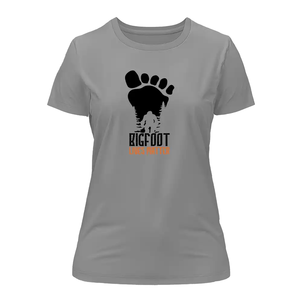 Bigfoot Lives Matter T-Shirt for Women - Tanks Treasures