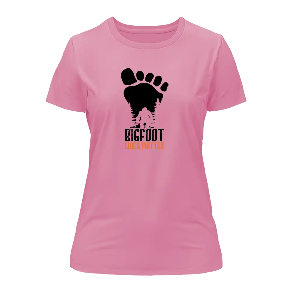 Bigfoot Lives Matter T-Shirt for Women - Tanks Treasures