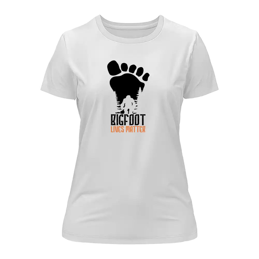 Bigfoot Lives Matter T-Shirt for Women - Tanks Treasures
