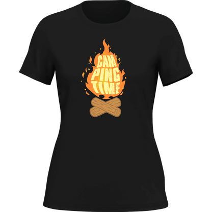 Camp Fire T-Shirt for Women - Tanks Treasures