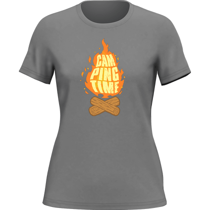 Camp Fire T-Shirt for Women - Tanks Treasures
