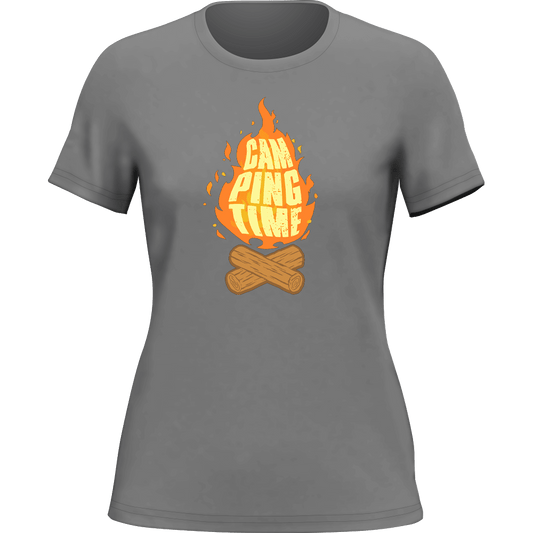 Camp Fire T-Shirt for Women - Tanks Treasures