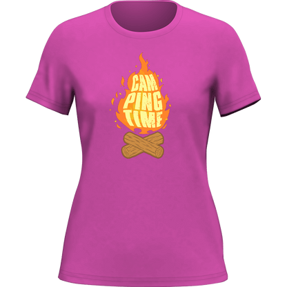 Camp Fire T-Shirt for Women - Tanks Treasures