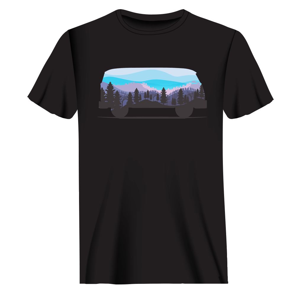 Camper Man T-Shirt - Tanks Treasures