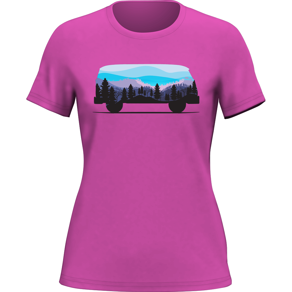 Camper T-Shirt for Women - Tanks Treasures