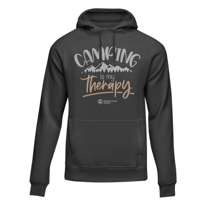 Camping Is My Therapy Unisex Hoodie - Tanks Treasures