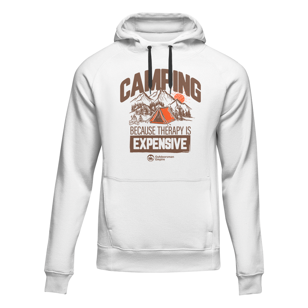 Camping No Expensive Unisex Hoodie - Tanks Treasures