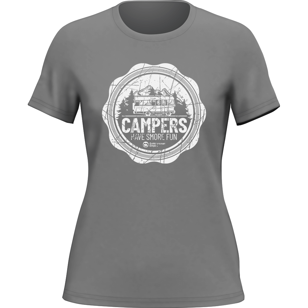 Camping Seal T-Shirt for Women - Tanks Treasures