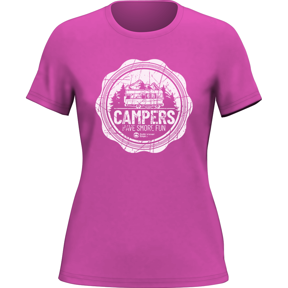 Camping Seal T-Shirt for Women - Tanks Treasures