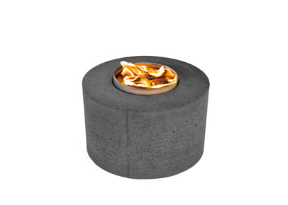 Classic Cylinder Concrete Fire Pit - Tanks Treasures