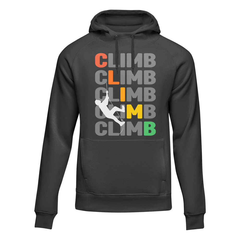 Climbbbbb Unisex Hoodie - Tanks Treasures