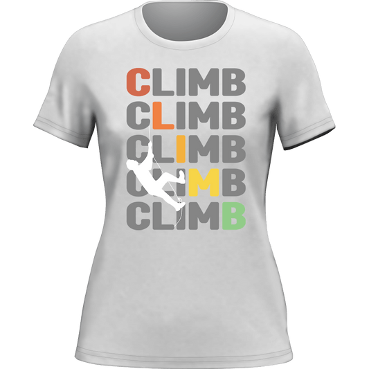 Climbbbbb T-Shirt for Women - Tanks Treasures