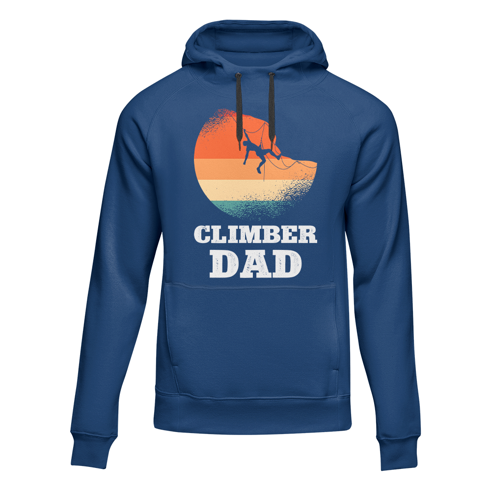 Climber Dad Unisex Hoodie - Tanks Treasures