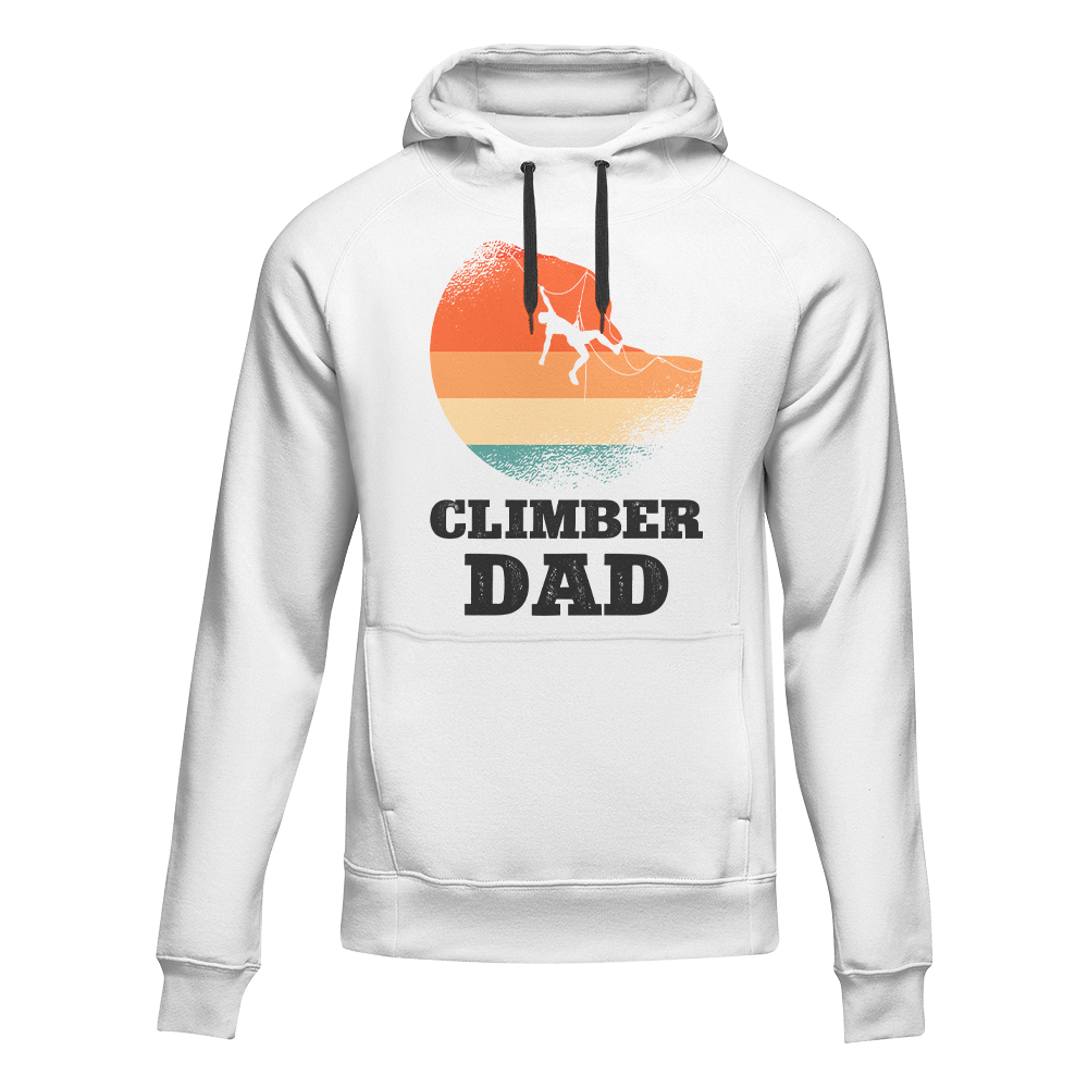 Climber Dad Unisex Hoodie - Tanks Treasures