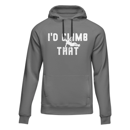 Climbing I'd Climb That Unisex Hoodie - Tanks Treasures