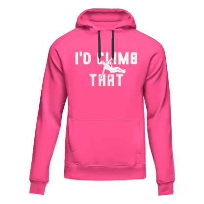 Climbing I'd Climb That Unisex Hoodie - Tanks Treasures