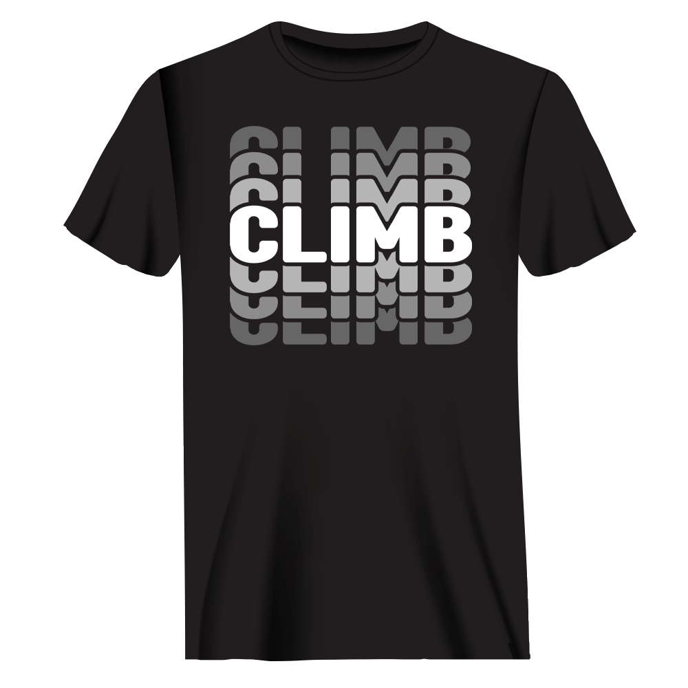 Climmmmmb Man T-Shirt - Tanks Treasures