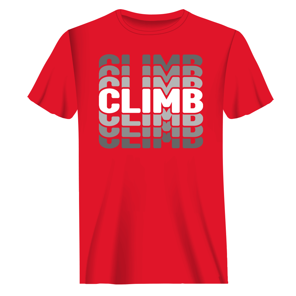 Climmmmmb Man T-Shirt - Tanks Treasures