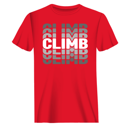 Climmmmmb Man T-Shirt - Tanks Treasures