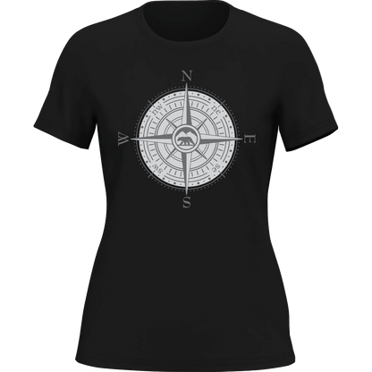 Compass Camping T-Shirt for Women - Tanks Treasures
