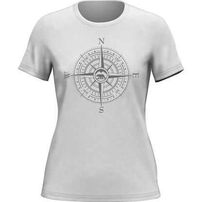 Compass Camping T-Shirt for Women - Tanks Treasures