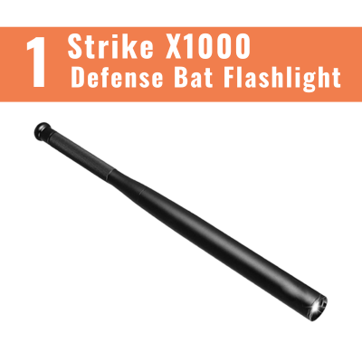 Strike X1000 Defense Bat Flashlight - Tanks Treasures
