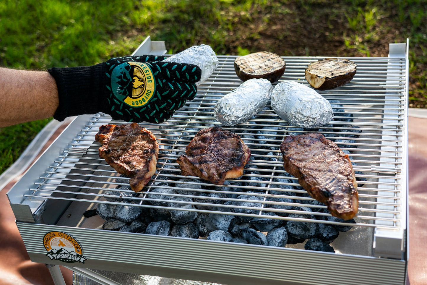 Quad-Fold Grill Grate - Tanks Treasures